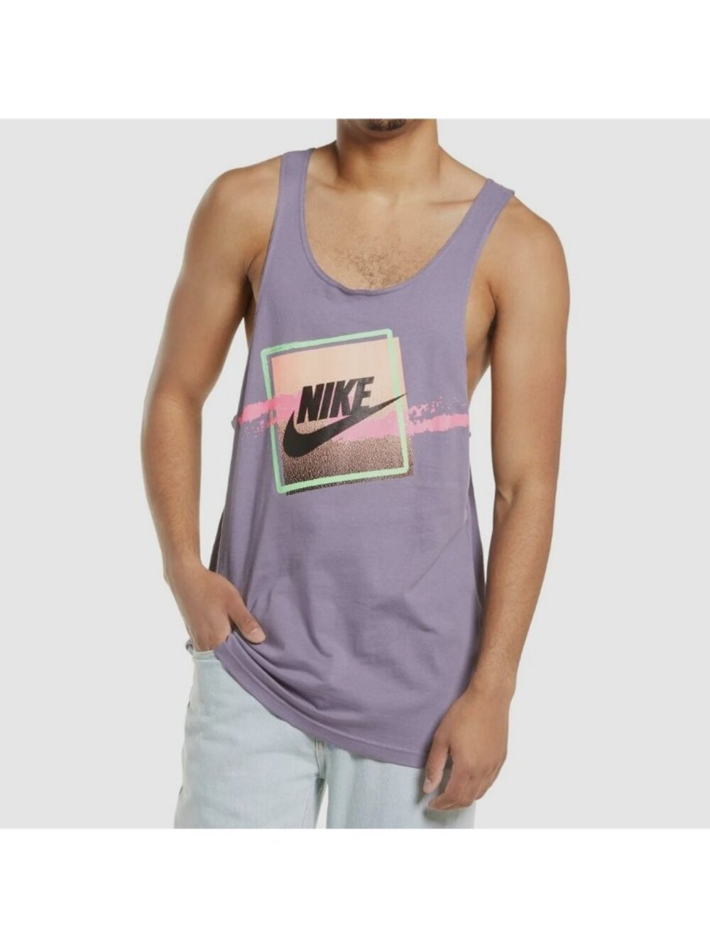 Nike Men's Sportwear Tank DM7945-588 Size S Purple NEW WITH TAGS!